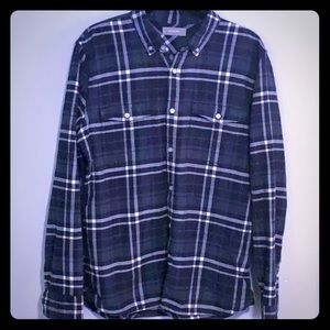 Everlane Plaid Flannel Button-down Shirt